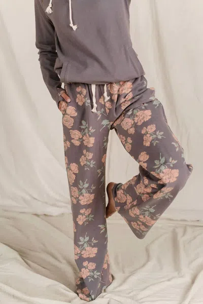 Ampersand Ave Wide Leg Comfy Pant In Tickle My Fancy In Multi