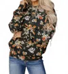 Ampersand Ave University Hoodie In Stuck On You In Multi