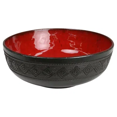 Pre-owned Amphora Ceramics Mid-century Amphora Bowl By Rogier Vandeweghe, Belgium 1960s In Brown