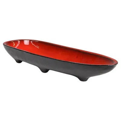 Pre-owned Amphora Ceramics Mid-century Amphora Bowl By Rogier Vandeweghe, Belgium 1960s In Brown