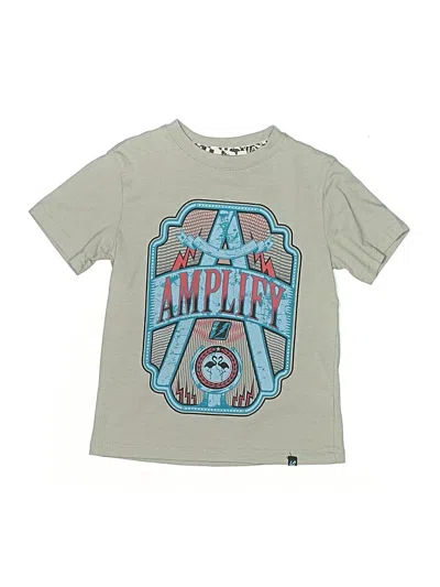 Pre-owned Amplify Kids' Short Sleeve T-shirt In Green