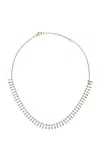 Amrapali 14k Yellow Gold Emerald And Diamond Necklace In Metallic