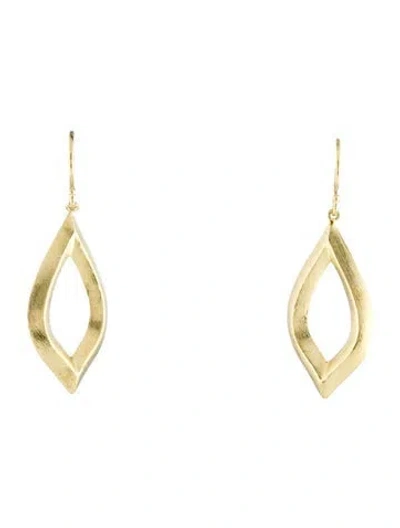 Pre-owned Amrapali 18k Cutout Drop Earrings In Multi