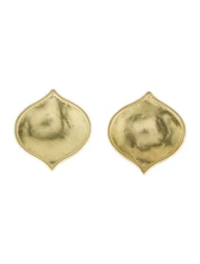 Pre-owned Amrapali 18k Pallavi Stud Earrings In Multi
