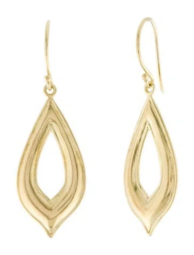 Pre-owned Amrapali 18k Varsha Open Concave Drops Earrings In Multi