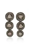 Amrapali One-of-a-kind Jaipur 14k Yellow Gold Diamond Earrings
