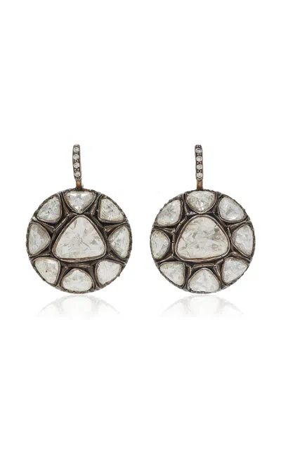 Amrapali One-of-a-kind Rajasthan Diamond Earrings In Gold