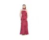 Amri Floral Applique Strapless Mermaid Gown