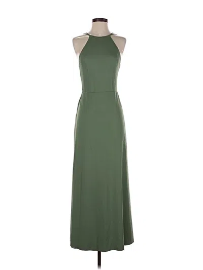 Pre-owned Amsale Casual Dress In Green