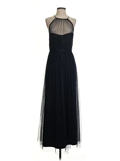Pre-owned Amsale Cocktail Dress In Black