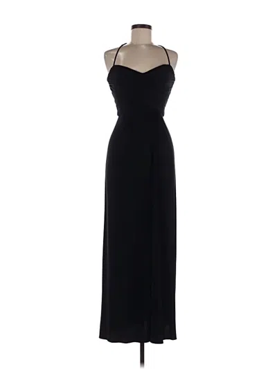 Pre-owned Amsale Cocktail Dress In Black