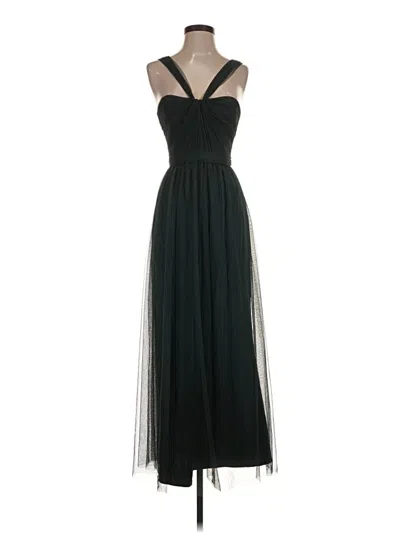 Pre-owned Amsale Cocktail Dress In Black