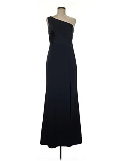Pre-owned Amsale Cocktail Dress In Black