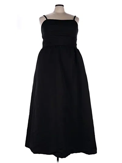 Pre-owned Amsale Cocktail Dress In Black