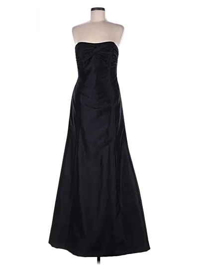 Pre-owned Amsale Cocktail Dress In Black
