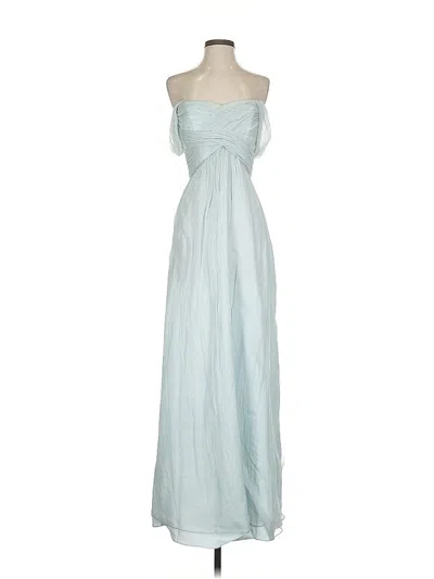 Pre-owned Amsale Cocktail Dress In Blue