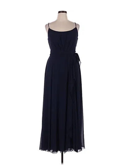 Pre-owned Amsale Cocktail Dress In Blue