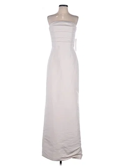 Pre-owned Amsale Cocktail Dress In Ivory