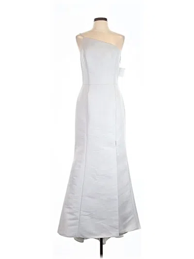 Pre-owned Amsale Cocktail Dress In White