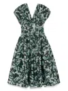 Amsale Corsage-kleid Mit Tiefer Taille