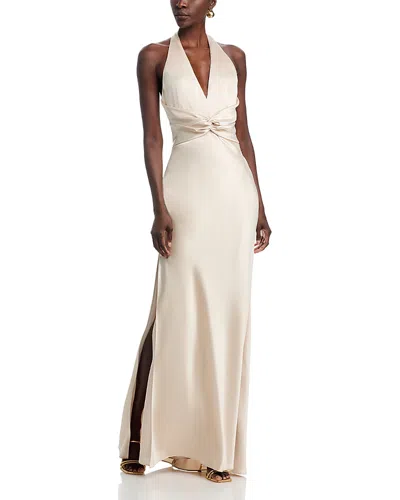 Amsale Janis Dress In Neutral