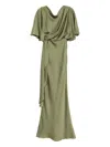 Amsale Abendkleid Aus Satin In Green