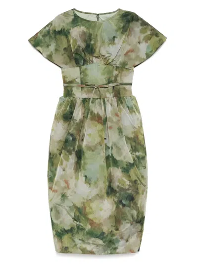 Amsale Corsage-kleid Aus Taft