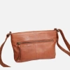 Amsterdam Heritage Bartels | Hand-woven Leather Mini Crossbody Bag In Brown