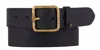 Amsterdam Heritage Kaya Belt In Black In Black