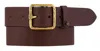Amsterdam Heritage Kaya Belt In Chocolate Brown In Brown