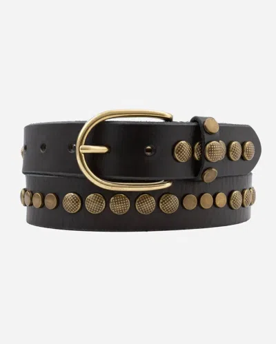 Amsterdam Heritage Women's Jaya Studded Belt In Black