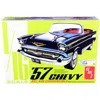 Amt 1-16 Scale Model Car With Skill 3 Model Kit For 1957 Chevrolet Bel Air Convertible 2-in-1 Kit