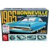 Amt 1-25 Scale Skill 2 Model Kit - 1965 Pontiac Bonneville Sport Coupe 3-in-1 Kit - Model Car