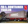 Amt 40 Ft. Semi Container Trailer Plastic Model Kit