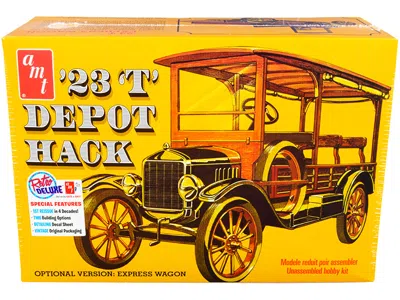 AMT SKILL 2 MODEL KIT 1923 FORD T DEPOT HACK 2-IN-1 KIT 1/25 SCALE MODEL BY AMT