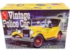 Amt Skill 2 Model Kit 1927 Ford T Vintage Police Car 1/25 Scale Model By