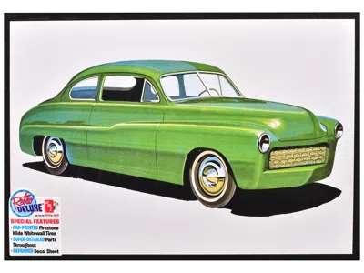 Amt Skill 2 Model Kit 1949 Mercury Club Coupe 1/25 Scale Model By  In Green