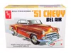 Amt Skill 2 Model Kit 1951 Chevrolet Bel Air 2 In 1 Kit Retro Deluxe Edition 1 By 25 Scale Model
