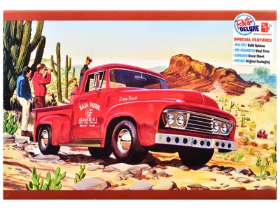 Amt Skill 2 Model Kit 1953 Ford Pickup Truck "baja Patrol" 1/25 Scale Model By  In Multi