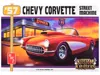 Amt Skill 2 Model Kit 1957 Chevrolet Corvette Street Machine "kustom Kruisers" Series 1/25 Scale Model B In Red