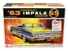 Amt Skill 2 Model Kit 1963 Chevrolet Impala Ss Hardtop 4 In 1 Kit 1/25 Scale Model By  In Multi
