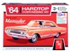Amt Skill 2 Model Kit 1964 Mercury Marauder Fastback 3-in-1 Kit 1/25 Scale Model By
