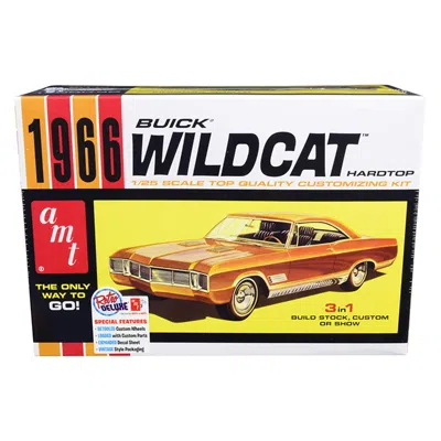 Amt Skill 2 Model Kit 1966 Buick Wildcat Hardtop 3 In 1 Kit 1 By 25 Scale Model