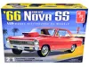 Amt Skill 2 Model 1966 Chevrolet Nova Ss 2-in-1 Kit For 1 By 25 Scale Model