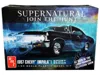 Amt Skill 2 Model Kit 1967 Chevrolet Impala Sport Sedan "supernatural" (2005) Tv Series 1/25 Scale Model In Blue