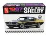 Amt Skill 2 Model Kit 1967 Ford Mustang Shelby Gt350 White 1/25 Scale Model By  In Black