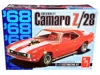 Amt Skill 2 Model Kit 1968 Chevrolet Camaro Z/28 2-in-1 Kit 1/25 Scale Model By  In Red
