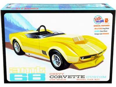 AMT SKILL 2 MODEL KIT 1968 CHEVROLET CORVETTE CUSTOM 1/25 SCALE MODEL BY AMT