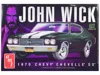 Amt Skill 2 Model Kit 1970 Chevrolet Chevelle Ss "john Wick" (2014) Movie 1/25 Scale Model By  In Green