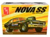 Amt Skill 2 Model Kit 1972 Chevrolet Nova Ss "pro Stocker" 1/25 Scale Model By  In Green